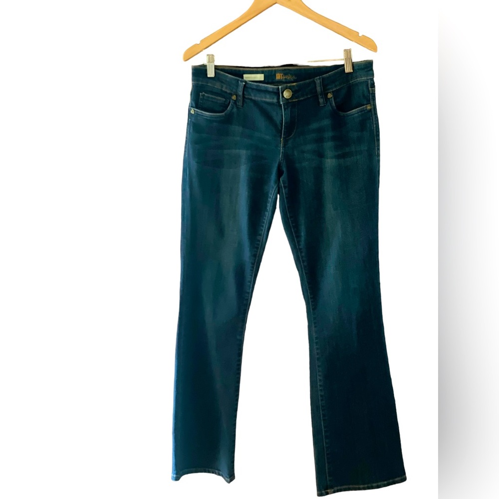 KUT FROM THE KLOTH~ FARRAH BABY BOOTCUT ~DARK WASH ~PETITE SZ 6P